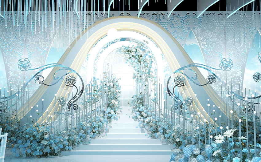 雷波釡香烙馍村水晶厅效果展示